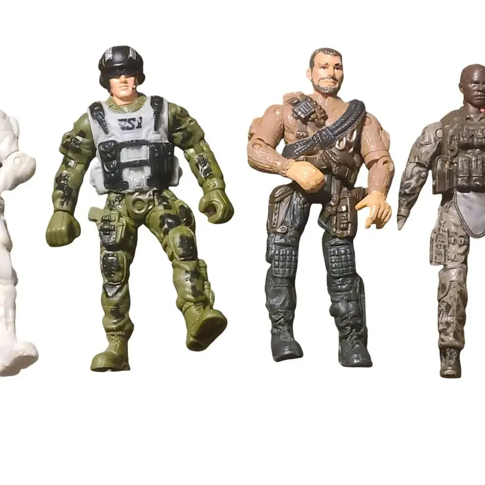 Military action figure lot of 5